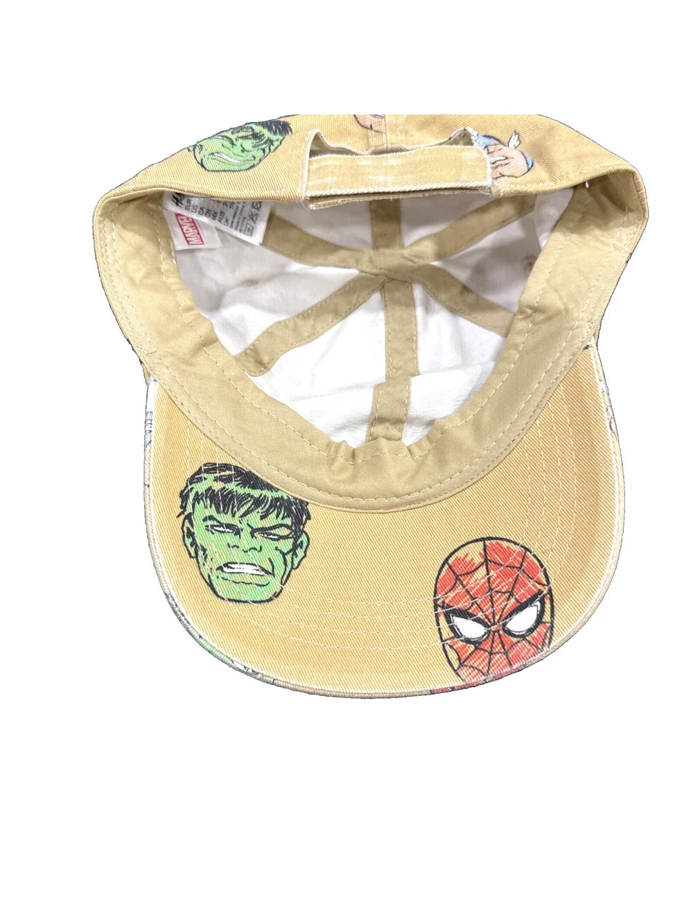 Marvel Comics x H&M Youth Beige Canvas Hat 2T